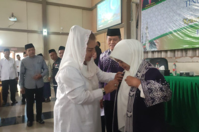 Mbak Ita Lepas Ribuan Calon Jemaah Haji Kota Semarang, Ini Pesannya