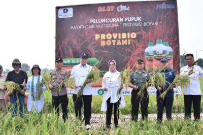 Pertahankan Surplus Beras, Bupati Sukoharjo Luncurkan Pupuk Hayati Inovatif
