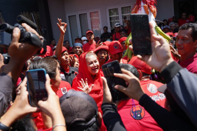 Pilwakot Semarang 2024: Akar Rumput PDIP Solid Dukung Mbak Ita