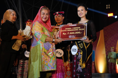 Pramanda dan Felicia Terpilih Sebagai Pasangan Denok Kenang Kota Semarang 2024