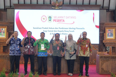 Klaten Jadi Mercusuar Nasional Pembinaan Ideologi Pancasila