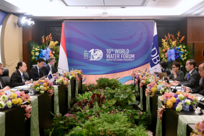 Presiden Jokowi Bahas Kemitraan dan Transisi Energi dengan Presiden ADB