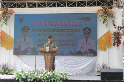 Pj Bupati Jepara Optimistis Desa Teluk Awur Sabet Juara Lomba Desa Tingkat Jateng