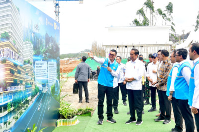 Presiden Jokowi Minta Optimalkan Pemanfaatan Energi Hijau di IKN