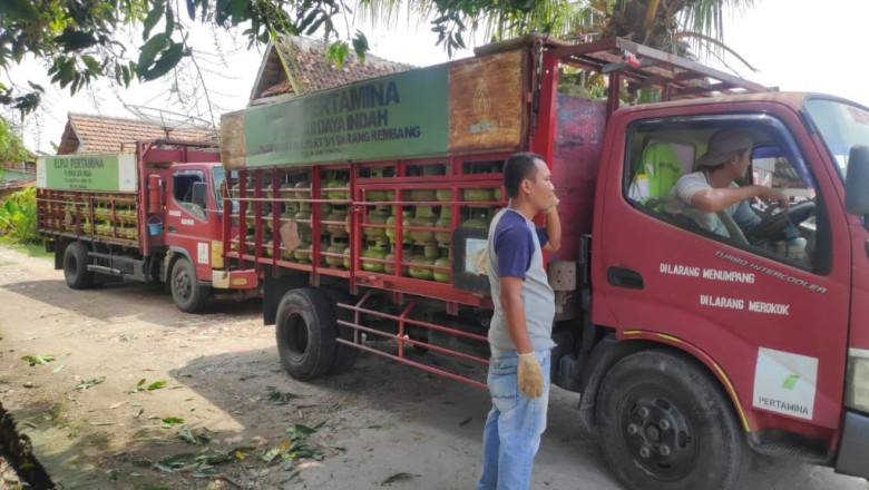 Jaga Pasokan Gas Melon, 1 Petugas Awasi Distribusi Tiap Armada