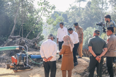 Bantuan Pompa Air Pemerintah Dspat Cukupi Pengairan Lahan Pertanian di Klaten