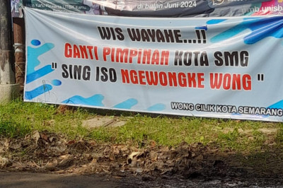 Jelang Pilwakot, Muncul Baliho Anonim Atas Nama