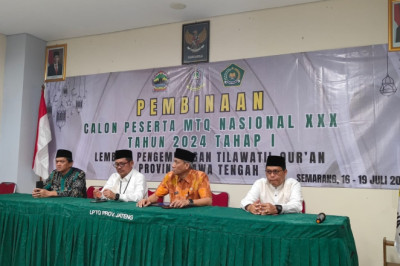 Tingkatkan Prestasi MTQ Nasional 2024, Pemprov Jateng Gelar Pembinaan Intensif