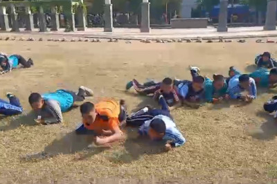 77 Calon Paskibraka Rembang Digembleng Mental dan Fisik