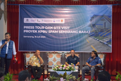 SPAM Semarang Barat Jadi Contoh Sukses Implementasi Skema KPBU