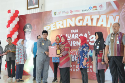 Gelar Peringatan Harganas dan HAN, Wabup Klaten Tekankan Pentingnya Peran Keluarga