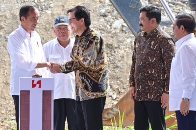 Presiden Jokowi Lakukan Groundbreaking Swiss-Belhotel Nusantara