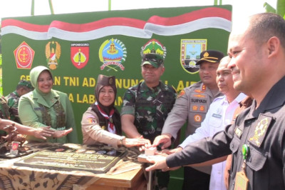 Belum Penutupan, Dampak TMMD Langsung Dirasakan Warga Labuhan Kidul