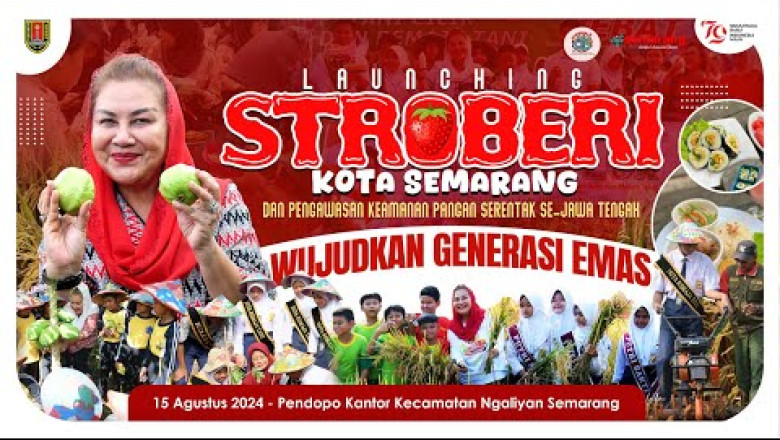 Launching STROBERI dan Pengawasan Keamanan Pangan
