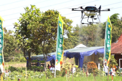 Drone Pemupuk hingga Otomatisasi Pertanian, Meriahkan JAE 2024