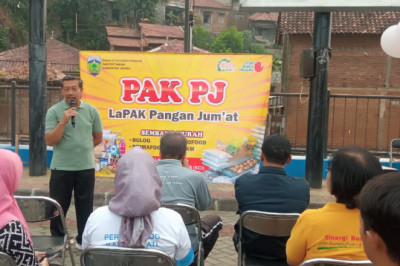 Jaga Stabilitas Harga Pangan, “Pak PJ” Rutin Jual Bahan Murah