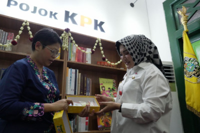 Tanamkan Nilai Antikorupsi, Pojok KPK Hadir di Perpustakaan Klaten