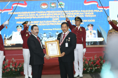 Rampung Mengabdi di Jateng, Ribuan Praja IPDN Ikut Optimalkan Serapan Pajak Kendaraan Bermotor