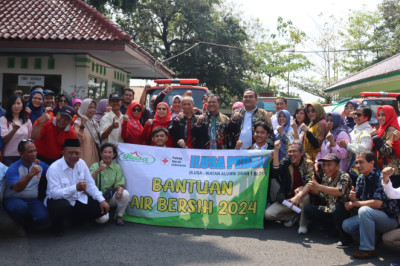 Ilusa Blora Gelontorkan Bantuan Air Bersih ke Desa Terdampak Kekeringan