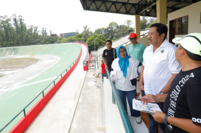 Nana Sudjana Tinjau Venue Peparnas 2024 di Solo Raya, Kesiapan Capai 90 Persen