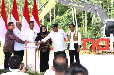 Groundbreaking D’PrimaHotel Nusantara, Presiden Jokowi Dorong Pengembangan Akomodasi di IKN