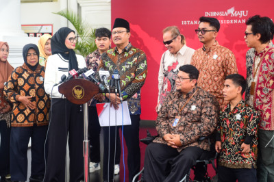 Bertemu Presiden Jokowi, Ketua PPDI Dorong Implementasi UU Penyandang Disabilitas