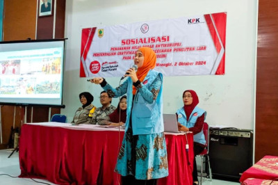 Tanamkan Jiwa Antikorupsi Sejak Dini, Unit Saber Pungli Sosialisasi ke SD dan SMP