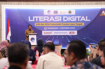 Ikuti Literasi Digital, ASN Jawa Tengah Didorong Miliki Etika di Ruang Digital