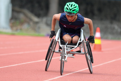 Nyamannya Atlet Paralimpiade Latihan di Venue Peparnas Jateng