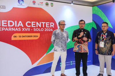 Turut Sukseskan Peparnas XVII, Pjs Wali Kota Surakarta Apresiasi Dukungan Awak Media