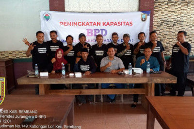 Pelatihan Peningkatan Kapasitas BPD Boleh Gunakan Dana Desa