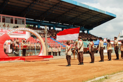 16.901 Pramuka Banyumas Resmi Jadi Pramuka Garuda