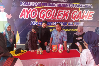 Pemkab Rembang Ajak Pencari Kerja Lirik Jadi Konten Kreator