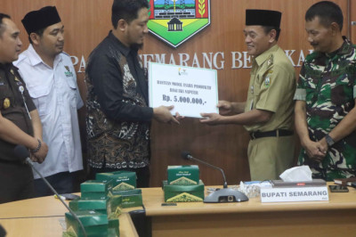 Eks Napiter Terima Bantuan Modal Usaha