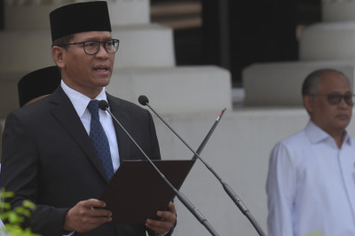 Kemensetneg Gelar Upacara Peringatan Hari Sumpah Pemuda