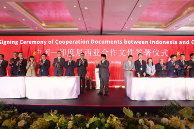 Presiden Prabowo Hadiri Pertemuan Bisnis dengan Sejumlah Pengusaha RRT