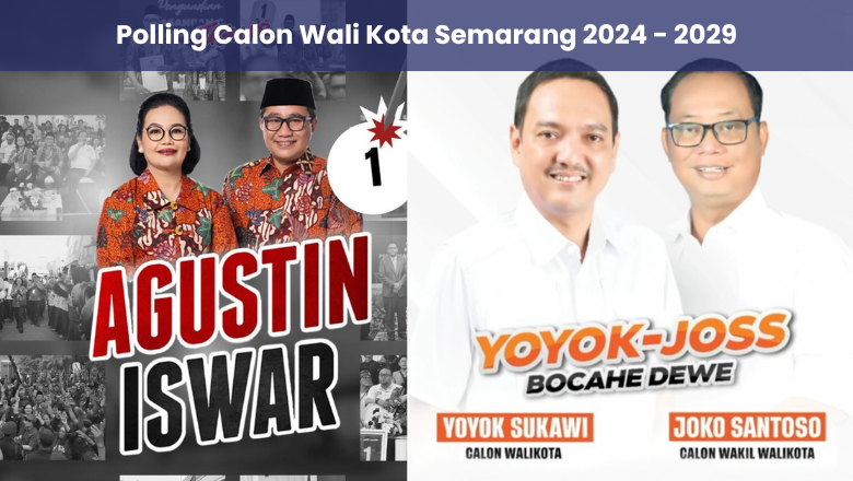 Polling Online Calon Wali Kota Semarang 2024 - 2029 Pilihan Anda