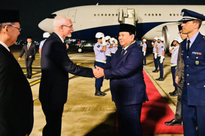 Dari Peru, Presiden Prabowo Subianto Tiba di Brasil