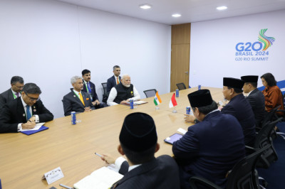 Presiden Prabowo dan PM Modi Bahas Kerja Sama Kesehatan hingga Perdagangan