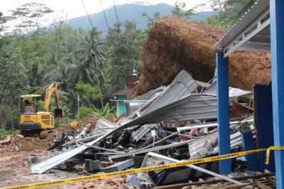 Potensi Bahaya Tinggi, Masyarakat Bruno Purworejo Diimbau Waspadai Longsor Susulan
