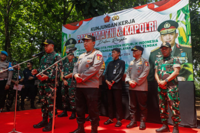 Program TNI dan Polri Dukung Jateng Jadi Penumpu Pangan Nasional 