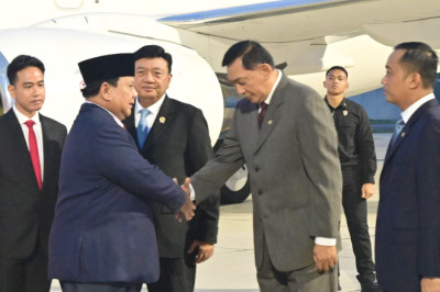Usai Lawatan ke Enam Negara, Presiden Prabowo Tiba di Tanah Air