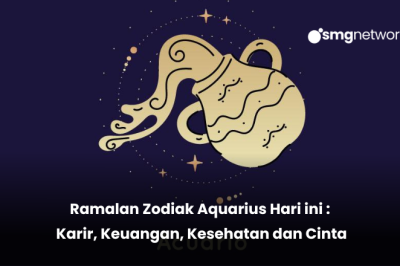 Ramalan Zodiak Aquarius Hari Ini 3 Desember 2024: Karir, Asmara dan Kesehatan
