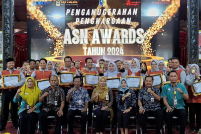 Apresiasi Pegawai Berprestasi, Pemkab Demak Gelar ASN Award