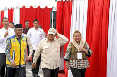 Presiden Prabowo Resmikan Flyover Madukoro, Mbak Ita Ucapkan Terima Kasih