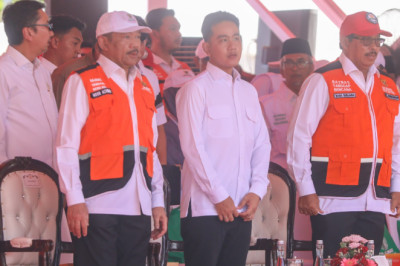 Dampingi Wapres Apel Kesiapsiagaan Baznas, Pj Gubernur Jateng Ingatkan Masyarakat Waspada Bencana
