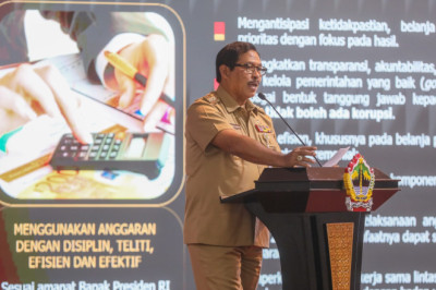 Serahkan DIPA dan TKD Rp105,72 Triliun, Pj Gubernur Jateng : Pemerintah Siap Songsong Kegiatan 2024