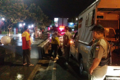 Nekad Berjualan di Zona Terlarang, PKL Ditertibkan