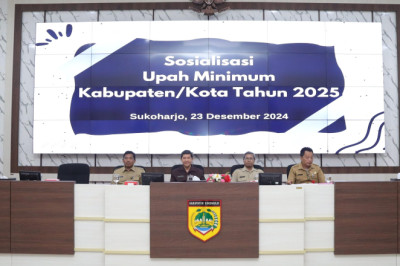 Berlaku 1 Januari 2025, Pemkab Sukoharjo Pastikan UMK Tak Ditangguhkan