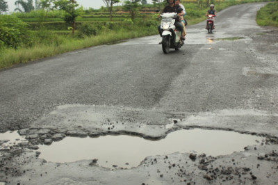 Kerusakan Jalan Selama Musim Penghujan, DPUPR Temanggung Siap Perbaiki